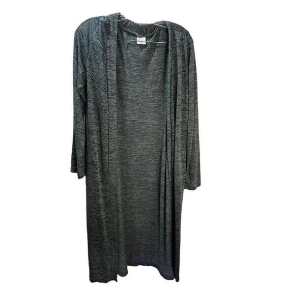 Hello Mello Open Long Cardigan Blue Grey Small‎ NWOT - Picture 1 of 4